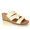 Babbs - The Raffia Elastic 3 Band Espadrille in Natural