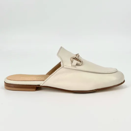 Bitmule - The Loafer Mule with Bit in Bone