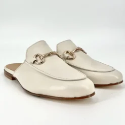 Bitmule - The Loafer Mule with Bit in Bone