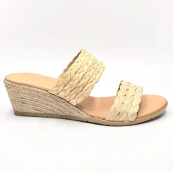 Raffy - The Raffia 2 Band Espadrille in Natural