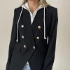 The 2 in 1 Blazer in Black