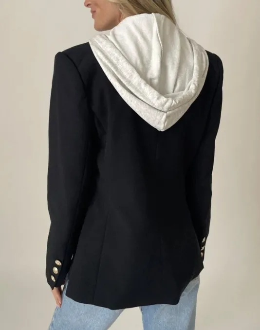 The 2 in 1 Blazer in Black