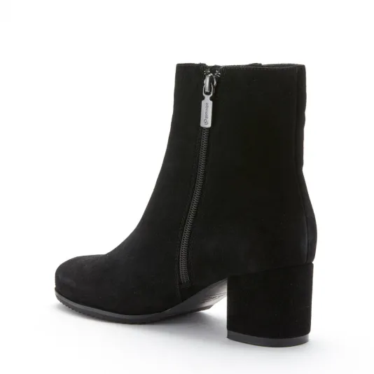 The Almond Toe Waterpoof Dress Bootie in Black
