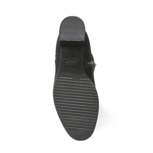 The Almond Toe Waterpoof Dress Bootie in Black