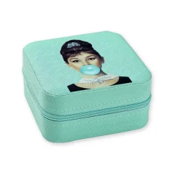 The Audrey Hepburn Jewelry Box in Turquoise