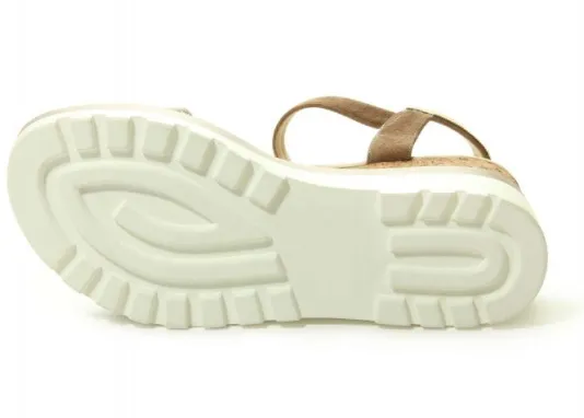 The Ball Chain Cork Wedge with Sport Bottom