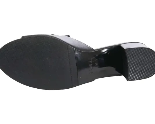 The Bit Slide Sandal in Black