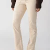 The Bootcut Corduroy in Toasted Almond