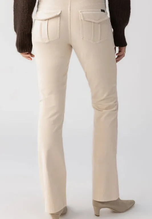 The Bootcut Corduroy in Toasted Almond