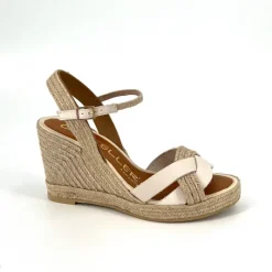The Braided Espadrille in Off White