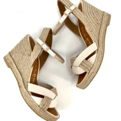 The Braided Espadrille in Off White