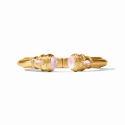 The Cannes Demi Cuff in Iridescent Rose