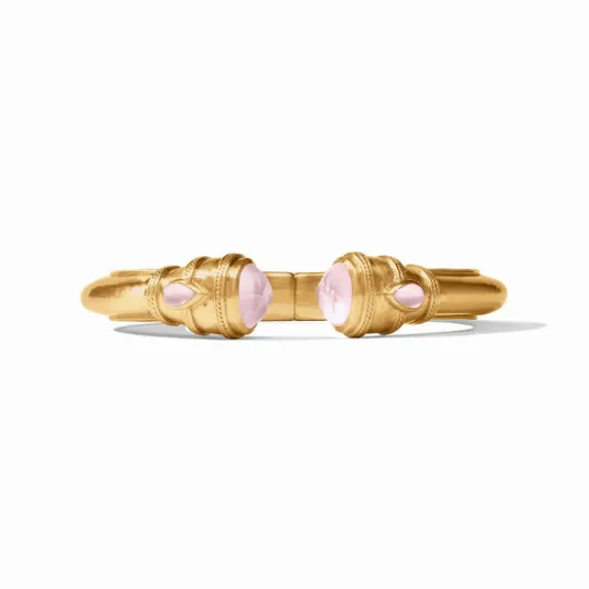 The Cannes Demi Cuff in Iridescent Rose