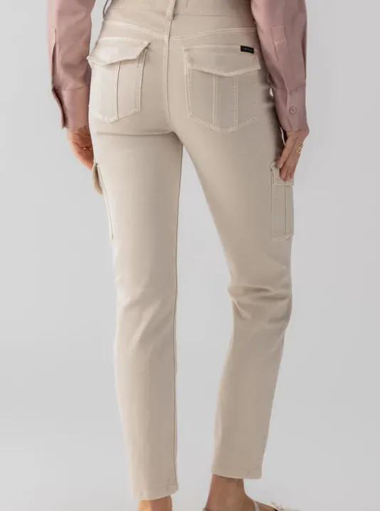 The Cargo Straight Leg in Toasted Almond