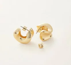 The Chunky Hoop in Gold