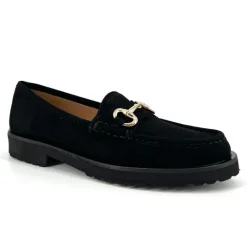 The Classic Bit Lug Loafer in Black