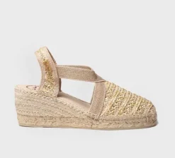 The Classic Closed Toe Espadrille in Raffia