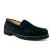 The Classic Lug Loafer in Black