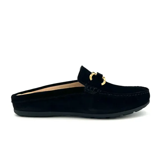The Comfort Bit Mule in Black