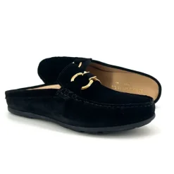 The Comfort Bit Mule in Black
