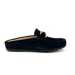 The Comfort Bit Mule in Navy