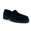 The Cozy Lined Loafer in Black