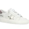The Crochet Star Lace Sneaker in White