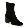 The Crochet Stitch Bootie in Black