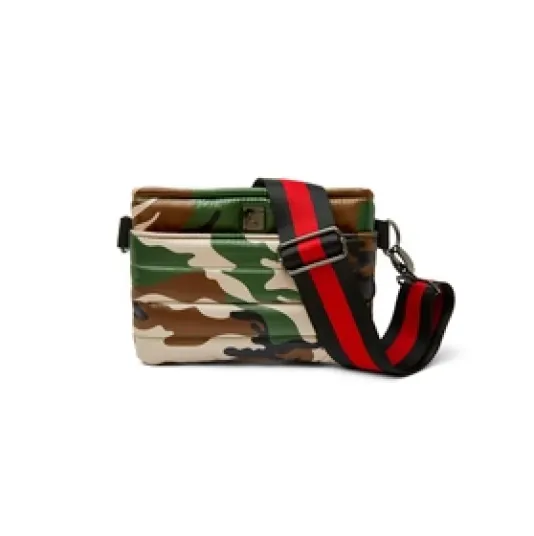 The Crossbody Bum Bag in Olive Camo