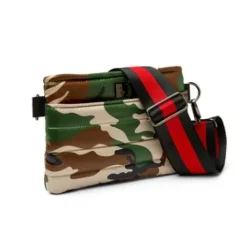 The Crossbody Bum Bag in Olive Camo
