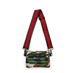 The Crossbody Bum Bag in Olive Camo