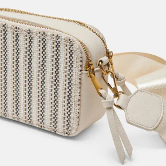 The Crossbody Camera Bag in Bone