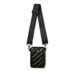 The Diagonal Cell Bag 2.0 in Pearl Black