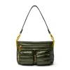 The Double Trouble Crossbody in Pearl Olive