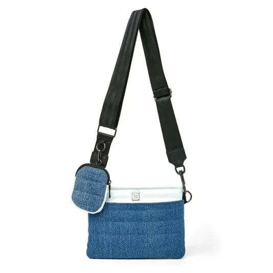 The Downtown Crossbody in Denim