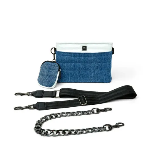 The Downtown Crossbody in Denim