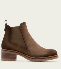 The Dual Gore Ankle Bootie in Moka