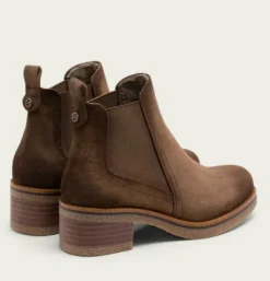The Dual Gore Ankle Bootie in Moka