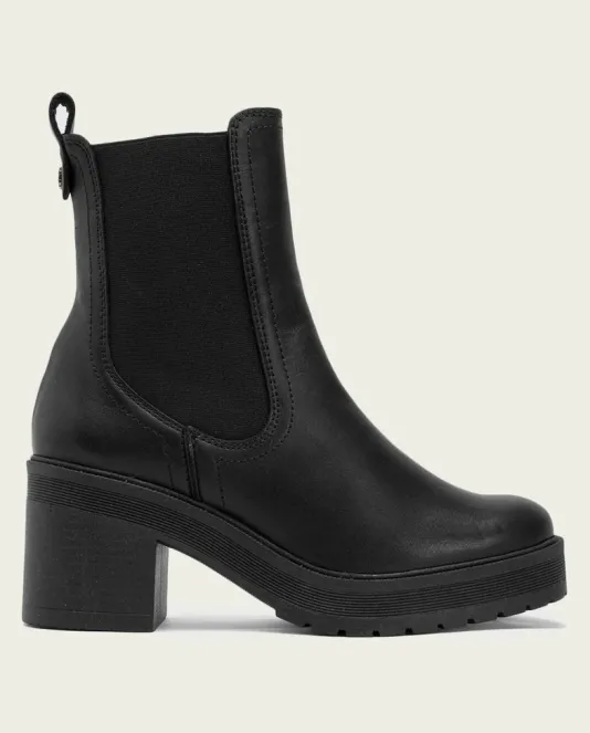 The Dual Gore Bootie in Black