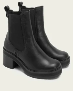 The Dual Gore Bootie in Black