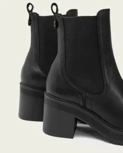 The Dual Gore Bootie in Black