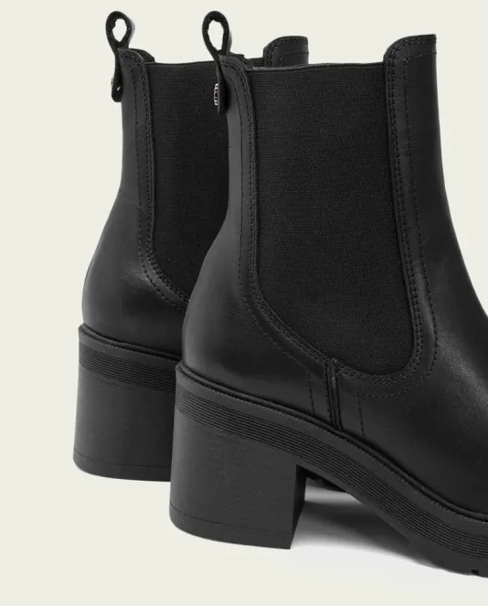The Dual Gore Bootie in Black