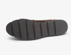The Enamel Bit Comfort Loafer in Brown