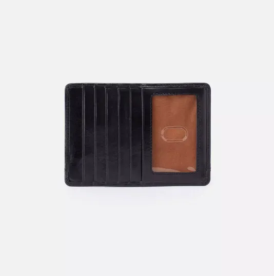 The Euro Slide Card Case in Black