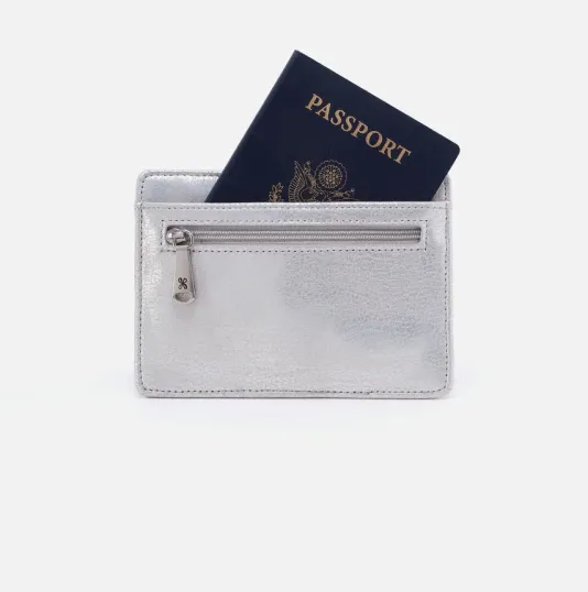 The Euro Slide Card Case in Silver