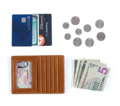 The Euro Slide Card Case in Black