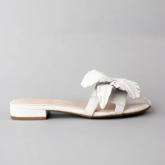 The Flower Slide in White