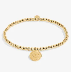 The Friends Are Family You Choose Bracelet in Gold