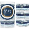 The Grab & Go Ponytail Holders in Atlantic Blue