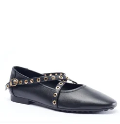 The Gromet Belt Ballet in Black